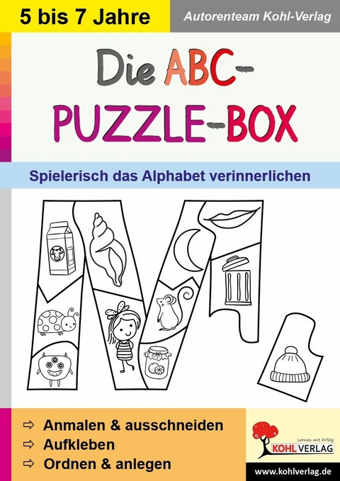 Die ABC-Puzzle-Box -  Autorenteam Kohl-Verlag