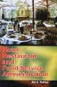 Hotel, Restaurant and Food Service Administration -  Akhil Mathur