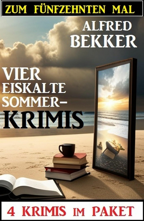 Zum fünfzehnten Mal vier eiskalte Sommerkrimis: 4 Krimis im Paket -  Alfred Bekker