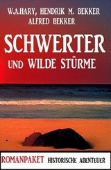 Schwerter und wilde Stürme: Romanpaket Historische Abenteuer - Alfred Bekker, W. A. Hary, Hendrik M. Bekker