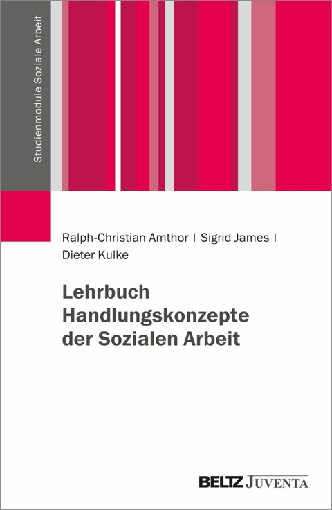 Lehrbuch Handlungskonzepte der Sozialen Arbeit -  Ralph-Christian Amthor,  Sigrid James,  Dieter Kulke