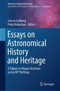 Essays on Astronomical History and Heritage - 