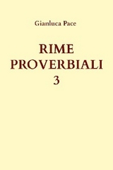 Rime proverbiali 3 - Gianluca Pace