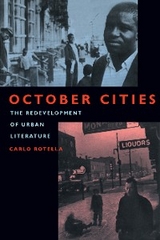 October Cities - Carlo Rotella