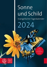 Sonne und Schild 2024. Evangelischer Tageskalender 2024 - 