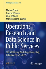 Operations Research and Data Science in Public Services - 