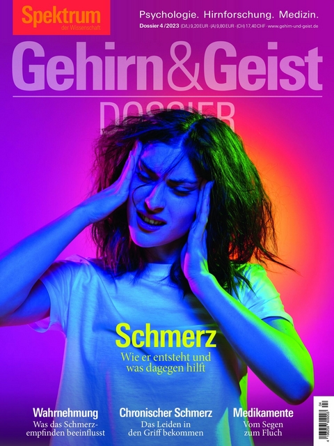 Gehirn&Geist Dossier - Schmerz -  Spektrum der Wissenschaft Verlagsgesellschaft