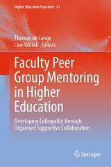 Faculty Peer Group Mentoring in Higher Education - 