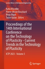 Proceedings of the 14th International Conference on the Technology of Plasticity - Current Trends in the Technology of Plasticity - 