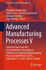 Advanced Manufacturing Processes V - 