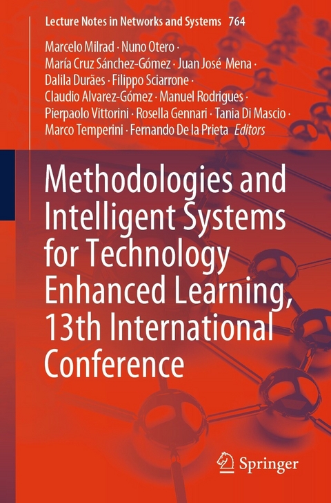 Methodologies and Intelligent Systems for Technology Enhanced Learning, 13th International Conference - 