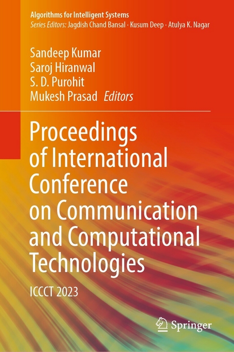Proceedings of International Conference on Communication and Computational Technologies - 