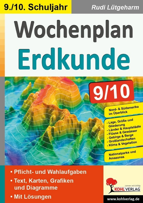 Wochenplan Erdkunde / Klasse 9-10 -  Rudi Lütgeharm