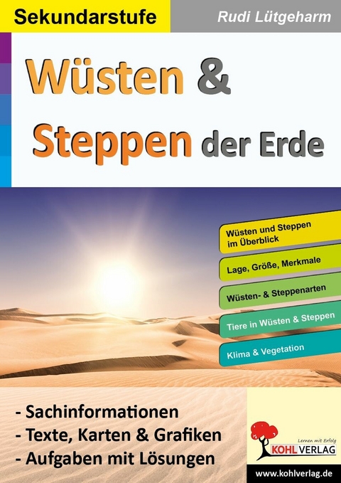 Wüsten und Steppen der Erde -  Rudi Lütgeharm