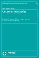 Unternehmensrecht - Hans-Joachim Schött