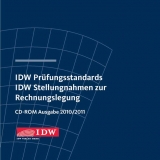 IDW Prüfungsstandards IDW Stellungnahmen zur Rechnungslegung - 