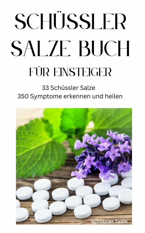 SCHÜSSLER SALZE BUCH FÜR EINSTEIGER  - 33 Schüssler Salze  &  350 Symptome erkennen und heilen -  Schüssler Salze Team