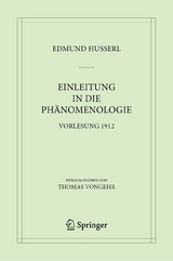 Einleitung in die Phänomenologie - Edmund Husserl