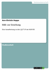 Hilfe zur Erziehung - Ann-Christin Hoppe