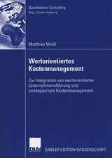 Wertorientiertes Kostenmanagement - Matthias Weiß