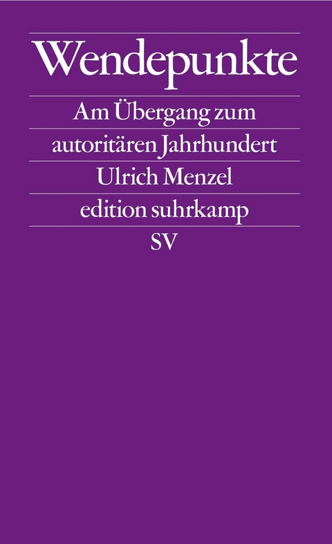 Wendepunkte -  Ulrich Menzel