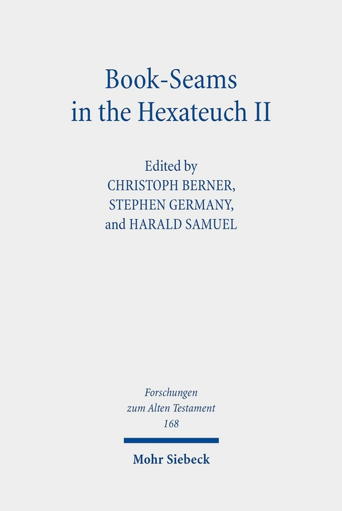 Book-Seams in the Hexateuch II - 