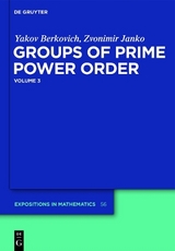 Groups of Prime Power Order / Groups of Prime Power Order. Volume 3 - Yakov Berkovich, Zvonimir Janko