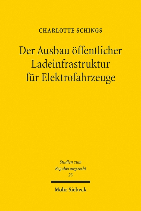 Der Ausbau öffentlicher Ladeinfrastruktur für Elektrofahrzeuge -  Charlotte Schings