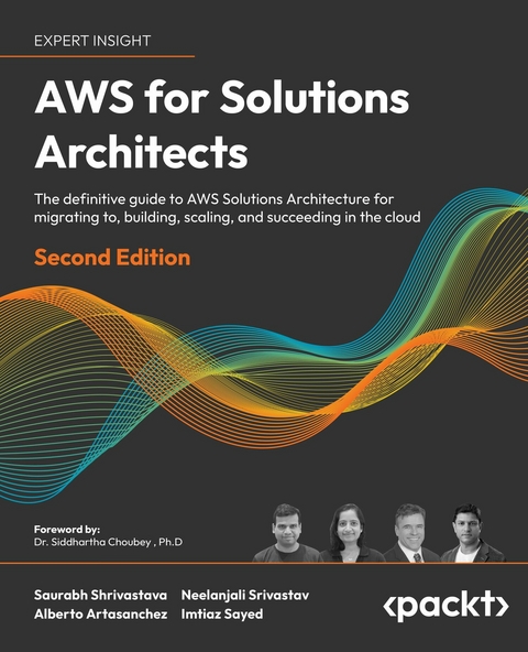 AWS for Solutions Architects -  Alberto Artasanchez,  Imtiaz Sayed,  Saurabh Shrivastava,  Neelanjali Srivastav