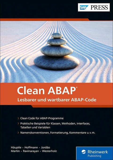 Clean ABAP -  Klaus Haeuptle,  Florian Hoffmann,  Rodrigo Jordão,  Michel Martin,  Anagha Ravinarayan,  Kai Westerholz