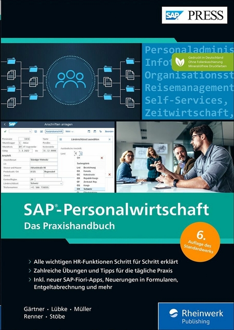 SAP-Personalwirtschaft -  Christian Gärtner,  Christian Lübke,  Cathleen Müller,  Markus Renner,  Thomas Stöbe