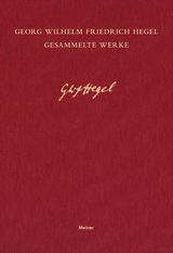 Phänomenologie des Geistes -  Georg Wilhelm Friedrich Hegel