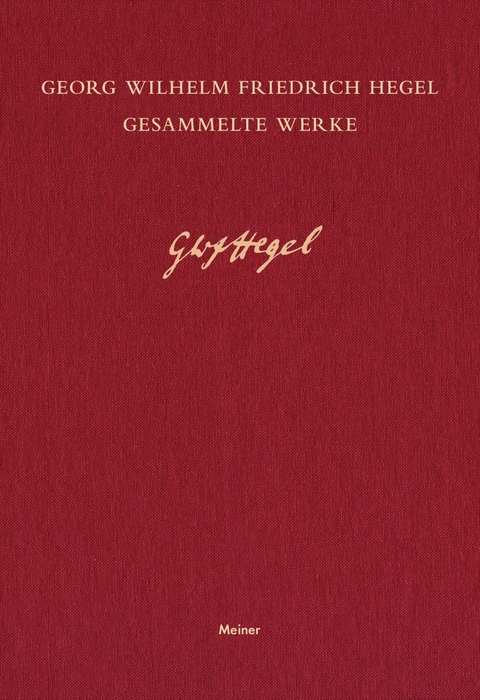 Phänomenologie des Geistes -  Georg Wilhelm Friedrich Hegel