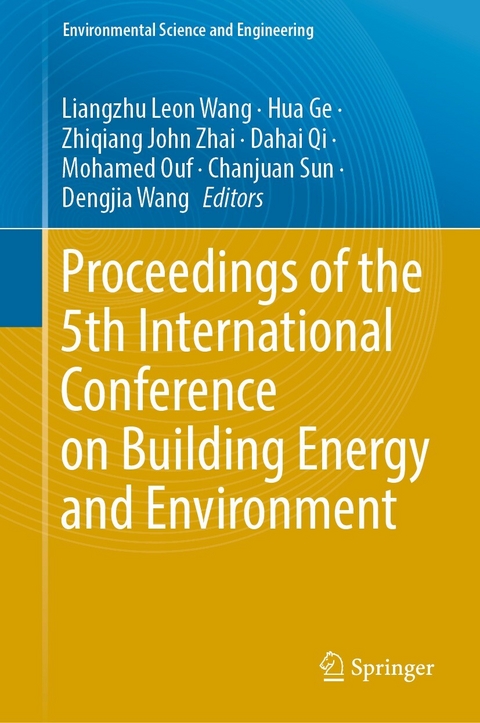 Proceedings of the 5th International Conference on Building Energy and Environment - 