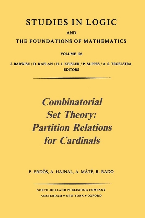 Combinatorial Set Theory: Partition Relations for Cardinals -  P. Erdös,  A. Máté,  A. Hajnal,  P. Rado