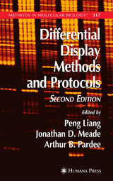 Differential Display Methods and Protocols - Liang, Peng; Meade, Jonathan; Pardee, Arthur B.