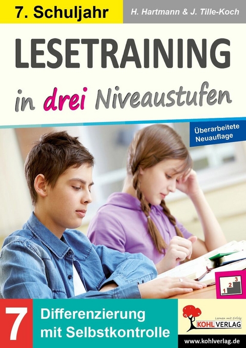 Lesetraining in drei Niveaustufen / Klasse 7 -  Horst Hartmann,  Jürgen Tille-Koch