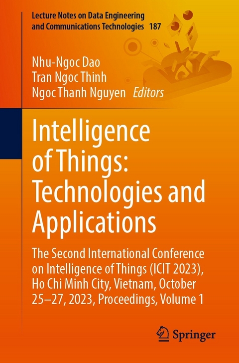 Intelligence of Things: Technologies and Applications - 