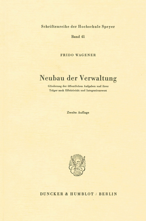 Neubau der Verwaltung. -  Frido Wagener