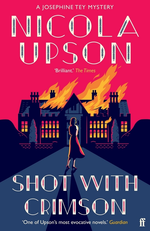 Shot with Crimson -  Nicola Upson