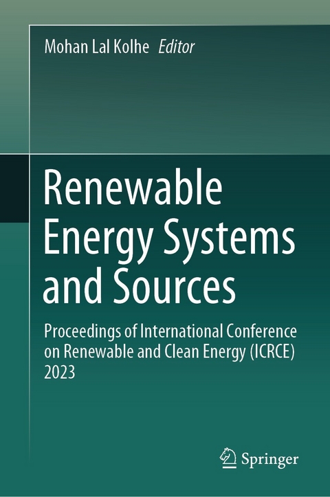 Renewable Energy Systems and Sources - 