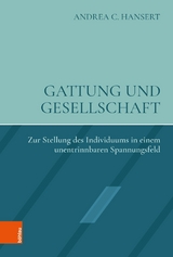 Gattung und Gesellschaft -  Andrea C. Hansert