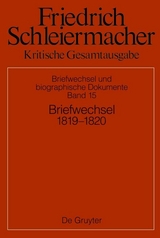 Briefwechsel 1819-1820 - 