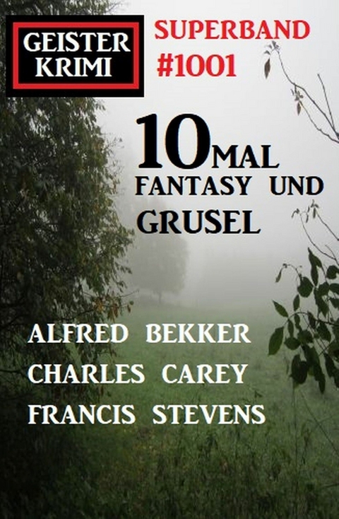 Geisterkrimi Superband 1001: 10mal Fantasy und Grusel -  Alfred Bekker,  Charles Carey,  Francis Stevens