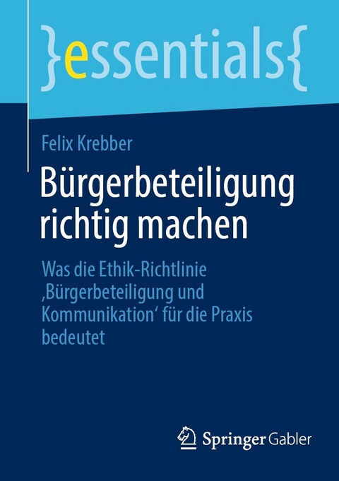 Bürgerbeteiligung richtig machen - Felix Krebber