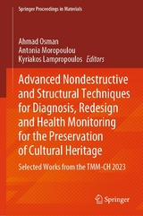 Advanced Nondestructive and Structural Techniques for Diagnosis, Redesign and Health Monitoring for the Preservation of Cultural Heritage - 