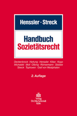 Handbuch Sozietätsrecht - 