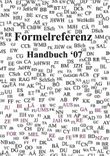 Formelreferenz - Handbuch '07 - Peter Dexheimer