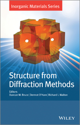 Structure from Diffraction Methods - 