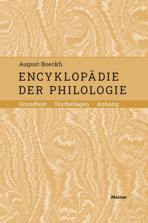 Encyklopädie der Philologie - August Boeckh